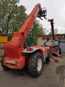 Použité vysokozdvižné vozíky MANITOU MT1337 DIESEL TELESKOPARMSTAPLER (11904330) backdrop
