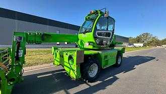 Použité vysokozdvižné vozíky MERLO Roto 40.16 - 2019er - Viel Zubehör DIESEL TELESKOPARMSTAPLER (13074350)