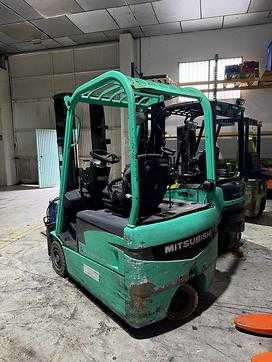 Použité vysokozdvižné vozíky MITSUBISHI FB16NT ELEKTRO DREIRADFRONTSTAPLER (13017695)
