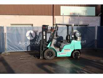 Použité vysokozdvižné vozíky MITSUBISHI FGE25T GAS VIERRADFRONTSTAPLER (13041289) backdrop