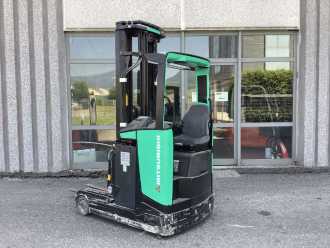 Použité vysokozdvižné vozíky MITSUBISHI RB16N ELEKTRO SCHUBMASTSTAPLER (13046238) backdrop