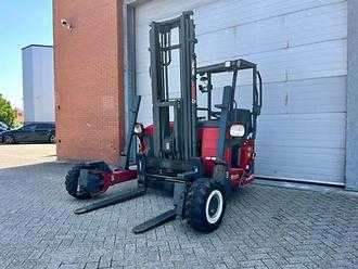 Použité vysokozdvižné vozíky MOFFETT E4 25.4 NX (12 Stapler) ELEKTRO VIERWEGEMITNAHMESTAPLER (13057878)