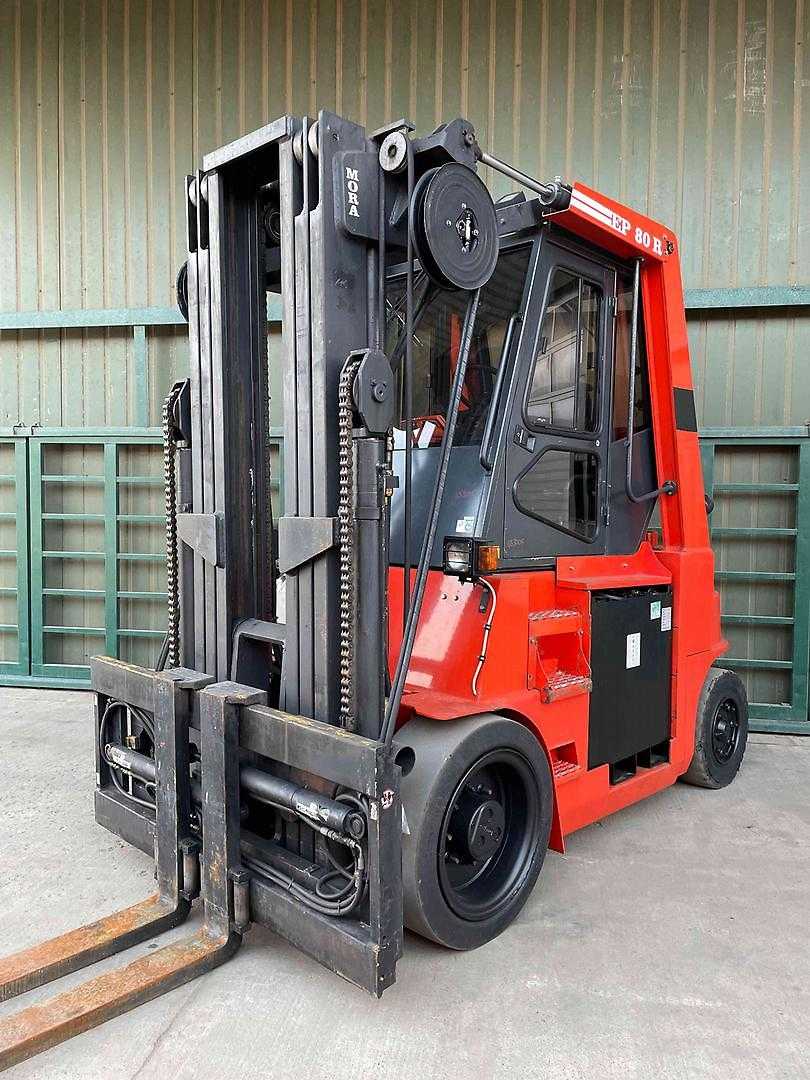 Použité vysokozdvižné vozíky MORA EP80R ELEKTRO VIERRADFRONTSTAPLER (13029607)