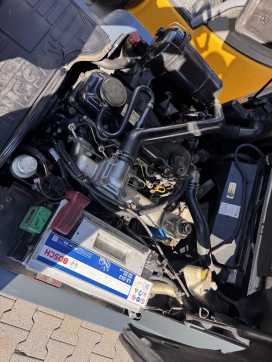 Použité vysokozdvižné vozíky NISSAN FD02A25Q Baujahr 2005/ Stunden 4919 HH 4,75M DIESEL VIERRADFRONTSTAPLER (13072022)