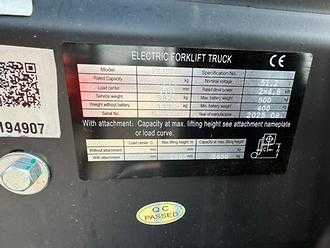 Použité vysokozdvižné vozíky NOBLELIFT FE 3 D 20 N ELEKTRO DREIRADFRONTSTAPLER (13065004)