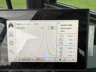 Použité vysokozdvižné vozíky SMV 16-1200 C  DIESEL VIERRADFRONTSTAPLER (13011333)