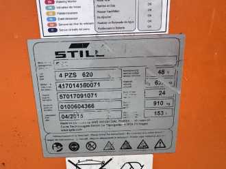 Použité vysokozdvižné vozíky STILL FM-X14 Baujahr 2011 / Akku 2015 HH 10,85M/Akku 2015 ELEKTRO SCHUBMASTSTAPLER (13072170)