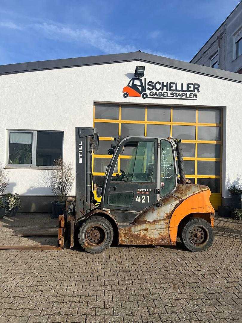 Použité vysokozdvižné vozíky STILL RX 70-45 DIESEL VIERRADFRONTSTAPLER (13017689)