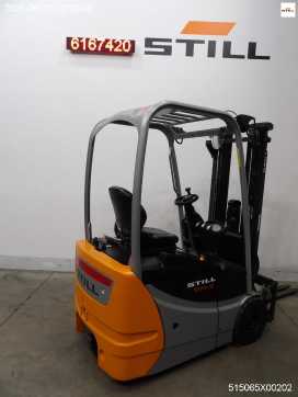 Použité vysokozdvižné vozíky STILL RX50-15 ELEKTRO DREIRADFRONTSTAPLER (13075852)