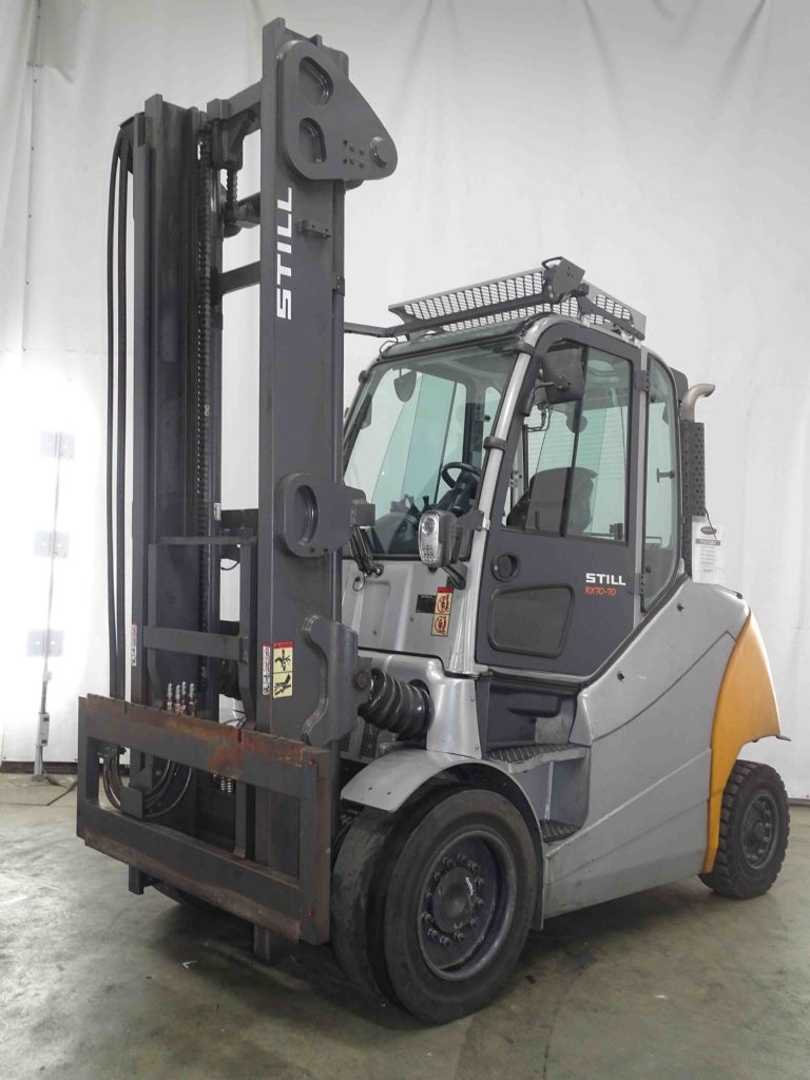 Použité vysokozdvižné vozíky STILL RX70-70 DIESEL VIERRADFRONTSTAPLER (12862984)