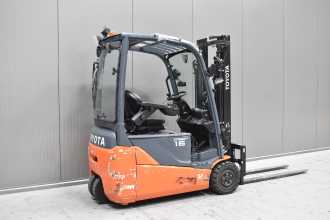 Použité vysokozdvižné vozíky TOYOTA 8FBE16T /58009/ ELEKTRO DREIRADFRONTSTAPLER (13054724)