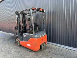 Použité vysokozdvižné vozíky TOYOTA 8FBE16T ELEKTRO DREIRADFRONTSTAPLER (13075655)