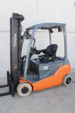 Použité vysokozdvižné vozíky TOYOTA 8FBMT16 ELEKTRO VIERRADFRONTSTAPLER (13036692)