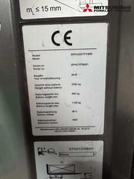 Použité vysokozdvižné vozíky UNICARRIERS 125DTFVI900EPH DIESEL HOCHHUBKOMMISSIONIERER (13061284)