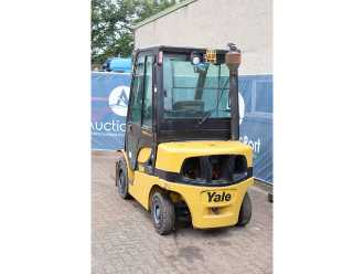 Použité vysokozdvižné vozíky YALE GDP25VX E2170 DIESEL VIERRADFRONTSTAPLER (13062942)
