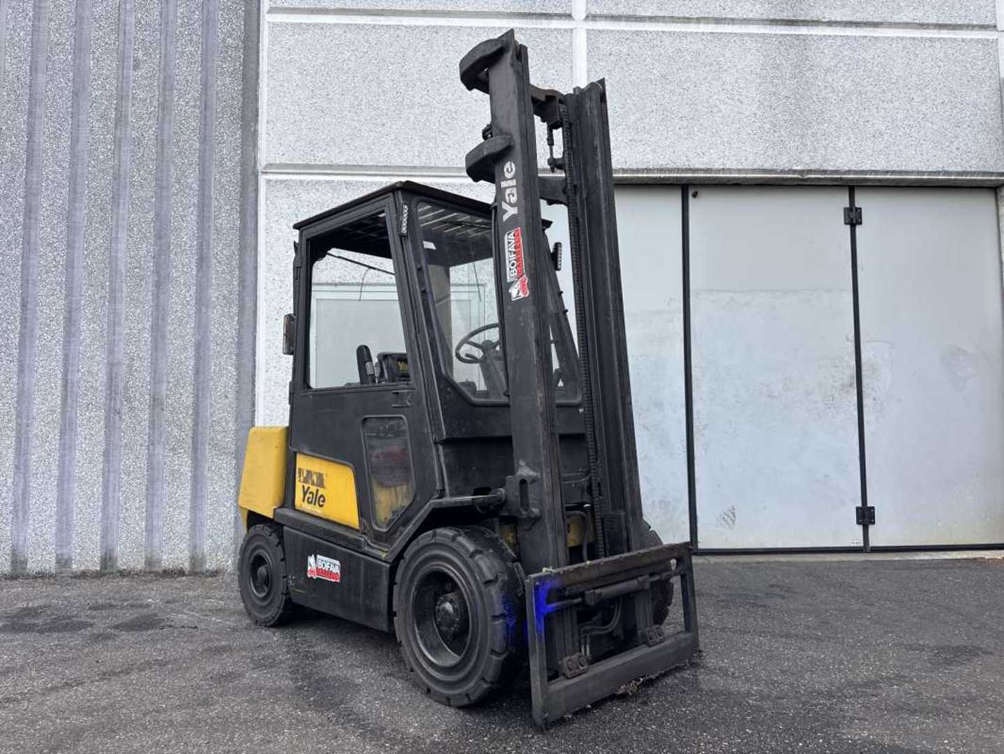 Použité vysokozdvižné vozíky YALE GDP30TF DIESEL VIERRADFRONTSTAPLER (13069914)