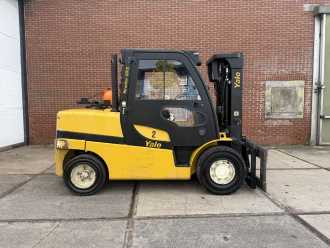 Použité vysokozdvižné vozíky YALE GLP55VX GAS VIERRADFRONTSTAPLER (13073883)