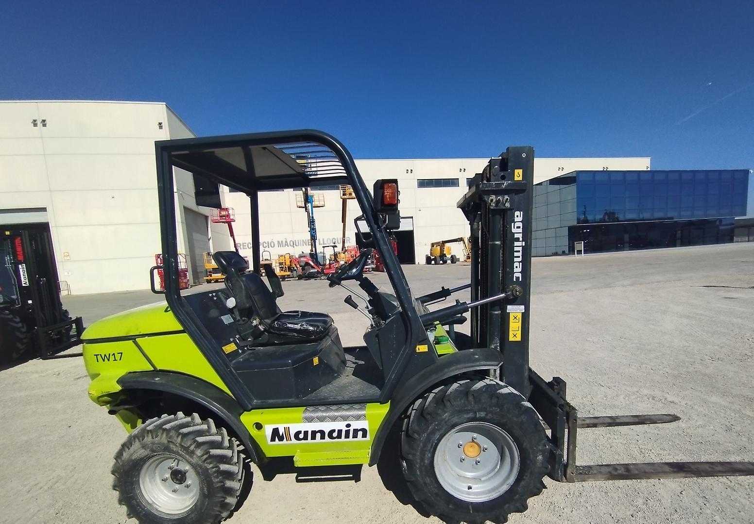 Used Forklift Truck AGRIA TW17-4 DIESEL VIERRADFRONTSTAPLER (13027977)