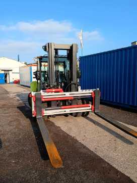 Used Forklift Truck CLARK C80D DIESEL VIERRADFRONTSTAPLER (12962088)