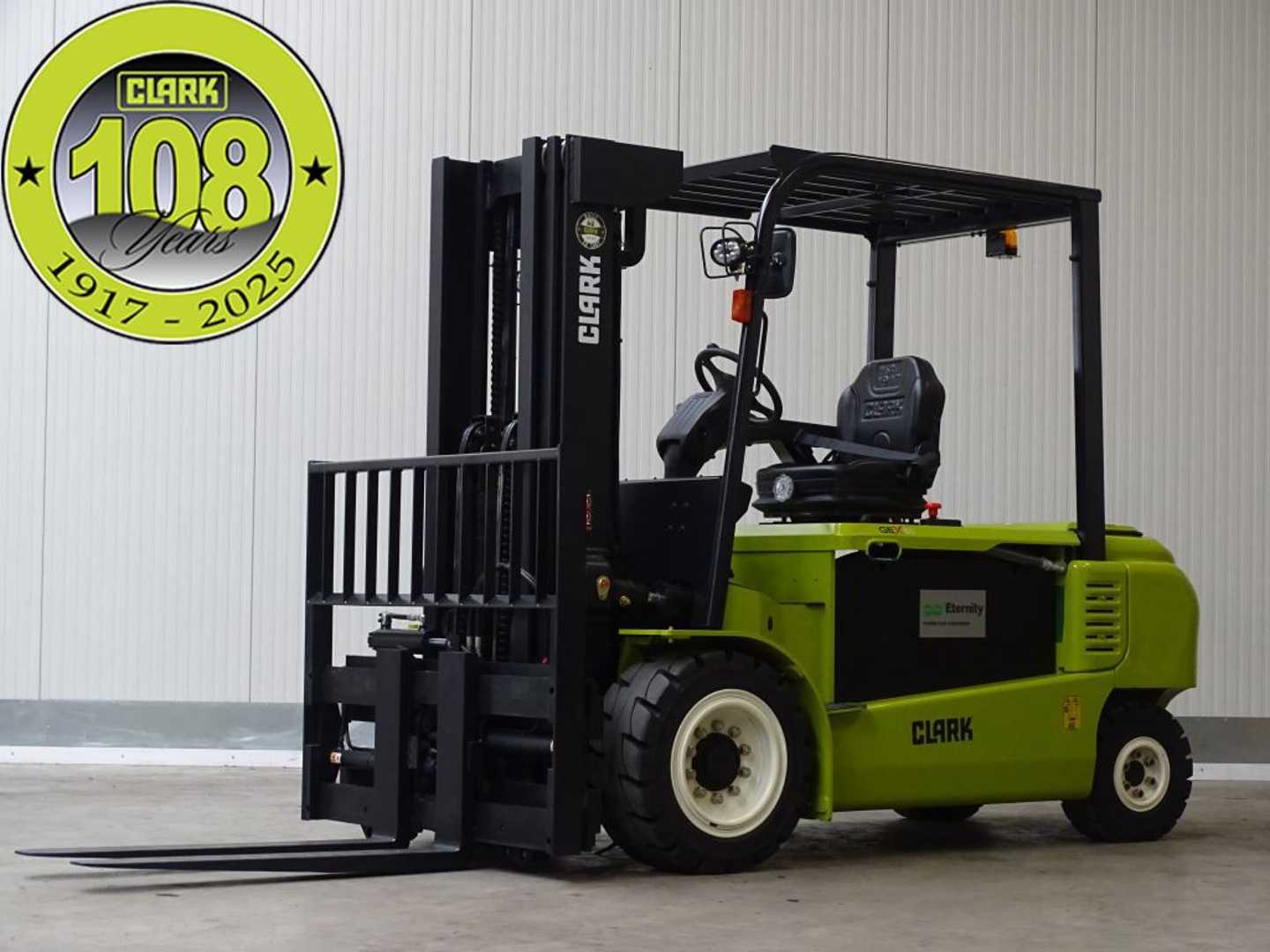 Used Forklift Truck CLARK GEX50 ELEKTRO VIERRADFRONTSTAPLER (12873790)