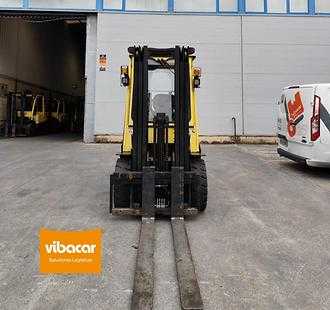 Used Forklift Truck HYSTER H3.5UT DIESEL VIERRADFRONTSTAPLER (13015017)