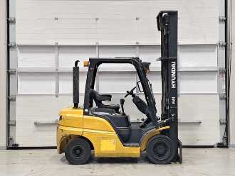 Used Forklift Truck HYUNDAI 25D-09 DIESEL VIERRADFRONTSTAPLER (13076181)