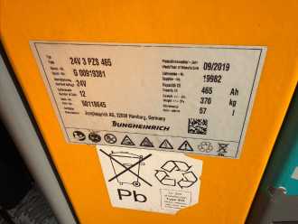 Used Forklift Truck JUNGHEINRICH ECE 310 HP Baujahr 2019 / 3x Vorhanden ELEKTRO NIEDERHUBKOMMISSIONIERER (13076485)