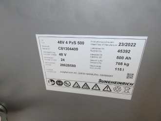 Used Forklift Truck JUNGHEINRICH EFG 215 - 480 DZ ELEKTRO DREIRADFRONTSTAPLER (13076052)