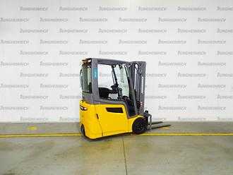 Used Forklift Truck JUNGHEINRICH EFG 215 ELEKTRO DREIRADFRONTSTAPLER (12881120)