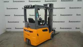 Used Forklift Truck JUNGHEINRICH EFG 216k SP GE 115-500DZ ELEKTRO VIERRADFRONTSTAPLER (13076217)