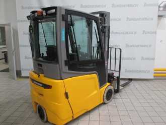 Used Forklift Truck JUNGHEINRICH EFG 216k SP GE 130-330 ZT ELEKTRO VIERRADFRONTSTAPLER (12959009)