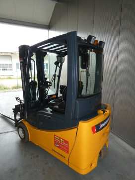 Used Forklift Truck JUNGHEINRICH EFG 220 ELEKTRO DREIRADFRONTSTAPLER (13076039)