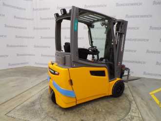 Used Forklift Truck JUNGHEINRICH EFG 220 SP G+E 115-440 DZ ELEKTRO VIERRADFRONTSTAPLER (12947269)