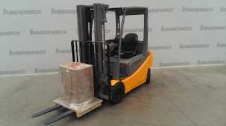 Used Forklift Truck JUNGHEINRICH EFG 320 SP GE 115-440 DZ ELEKTRO VIERRADFRONTSTAPLER (13073741)