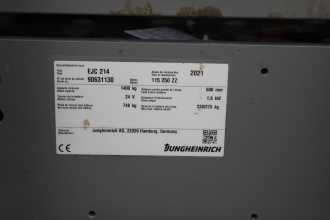 Used Forklift Truck JUNGHEINRICH EJC 214 250 ZZ ELEKTRO HOCHHUBWAGENDEICHSEL (13055584)