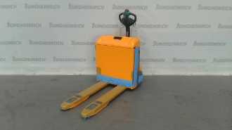 Used Forklift Truck JUNGHEINRICH EJE 114i 100-51 ELEKTRO NIEDERHUBWAGENDEICHSEL (13072382) backdrop