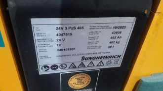 Used Forklift Truck JUNGHEINRICH ESE 220 MP 240 54 20 ELEKTRO NIEDERHUBWAGENFAHRERSITZ (12790726)