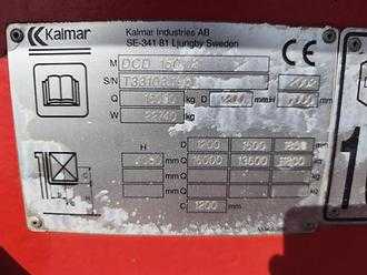 Used Forklift Truck KALMAR DCD160-12 DIESEL VIERRADFRONTSTAPLER (13076216)