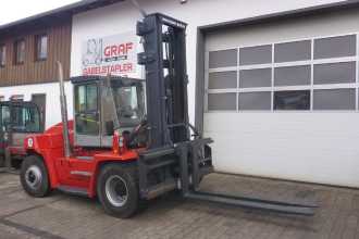 Used Forklift Truck KALMAR DCE 120-6 DIESEL VIERRADFRONTSTAPLER (12779036)