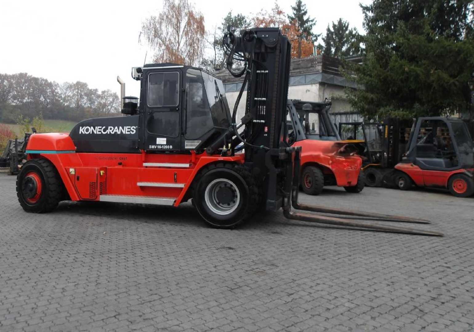 Used Forklift Truck KONECRANES SMV16-1200B DIESEL VIERRADFRONTSTAPLER (13070706)