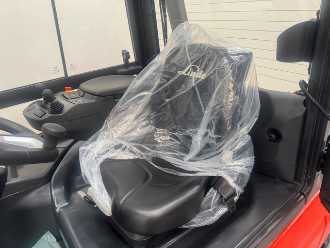 Used Forklift Truck LINDE 1252 E 35 L-01 ELEKTRO VIERRADFRONTSTAPLER (13076434)