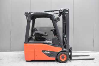 Used Forklift Truck LINDE E 16 - 02 /58848/ ELEKTRO DREIRADFRONTSTAPLER (13066188)