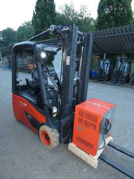 Used Forklift Truck LINDE E 16 ELEKTRO DREIRADFRONTSTAPLER (13076057)