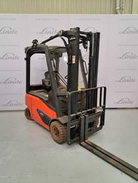 Used Forklift Truck LINDE E 16 P EVO ELEKTRO VIERRADFRONTSTAPLER (12873769)