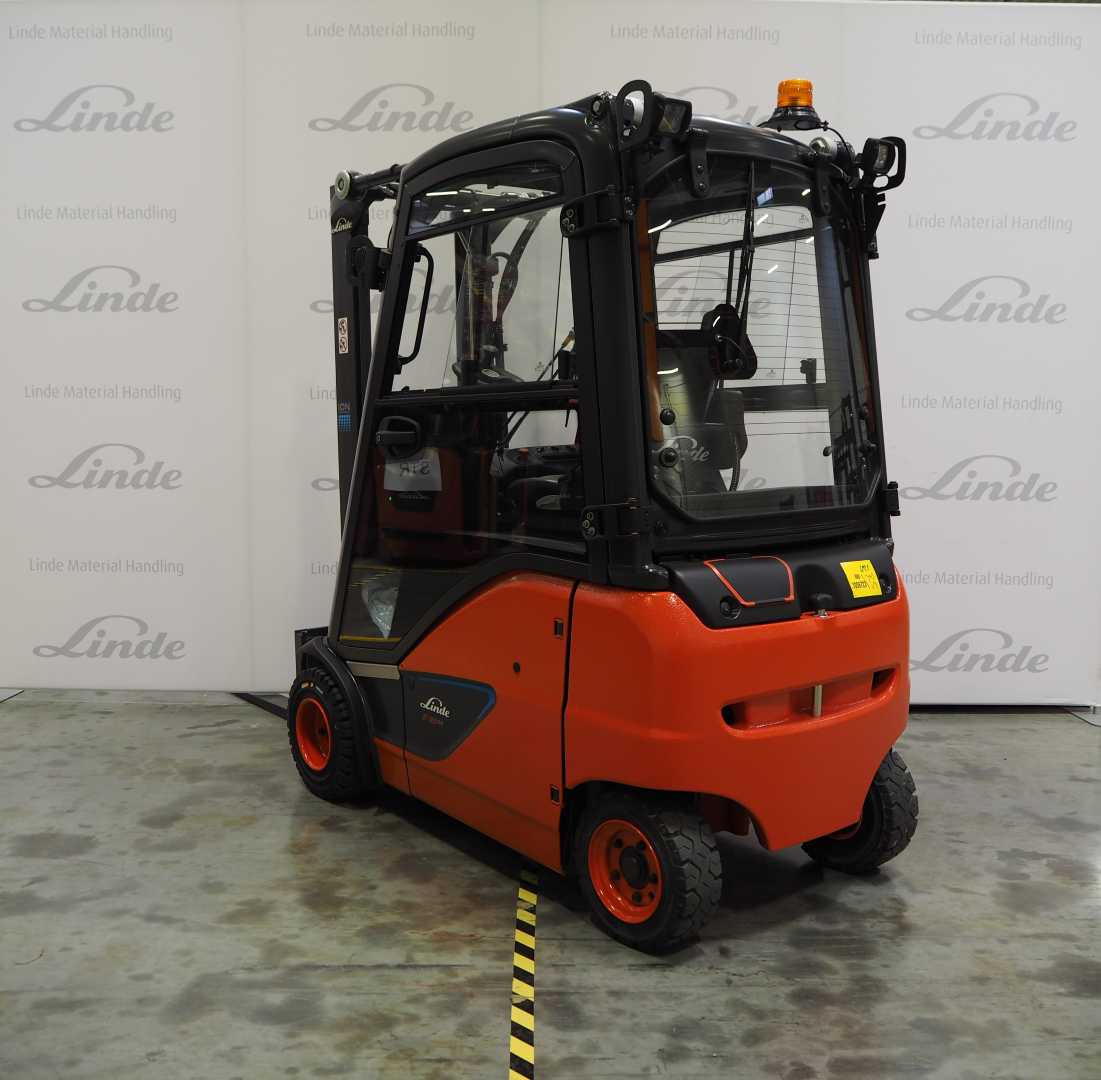 Used Forklift Truck LINDE E 18 PH EVO ELEKTRO VIERRADFRONTSTAPLER (12960185)