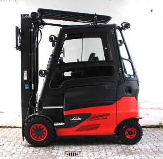 Used Forklift Truck LINDE E 45/600 HL 388 ELEKTRO VIERRADFRONTSTAPLER (12997123)