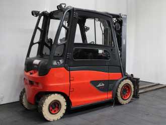 Used Forklift Truck LINDE E 50 HL-01 388 ELEKTRO VIERRADFRONTSTAPLER (12871718)