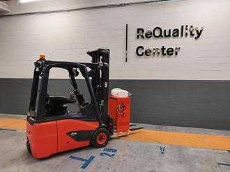 Used Forklift Truck LINDE E15 ELEKTRO DREIRADFRONTSTAPLER (13033348)