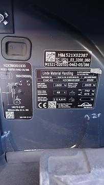 Used Forklift Truck LINDE E16C-02  ELEKTRO SCHUBMASTSTAPLER (12999540)