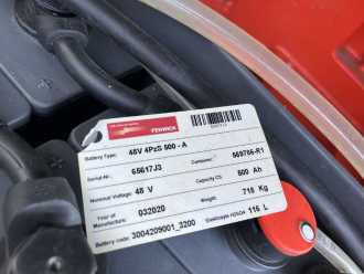 Used Forklift Truck LINDE E16C-02 ELEKTRO DREIRADFRONTSTAPLER (13060735)